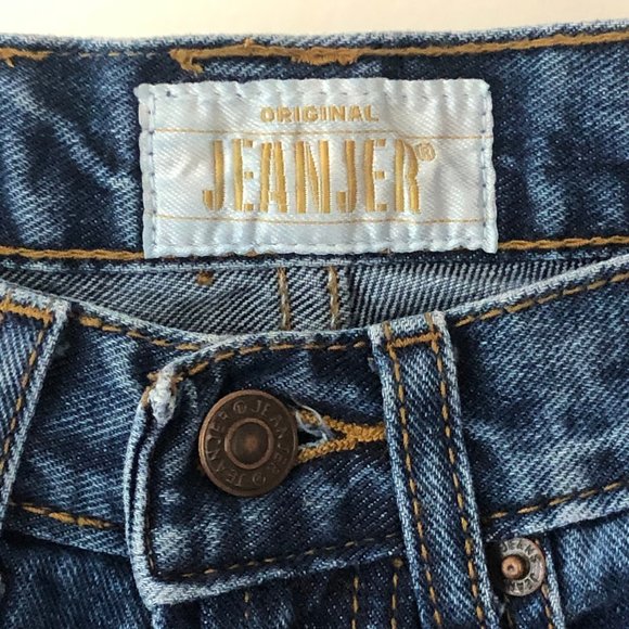 Vintage 90s Jeanjer Denim Shorts - Picture 2 of 7